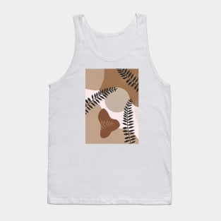 Botanical, Geometric, Minimalist, Abstract Art 2 Tank Top